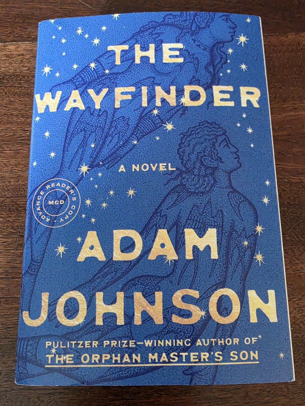 Wayfinder: A Novel by Adam Johnson Paperback Book ARC Uncorrected Proof